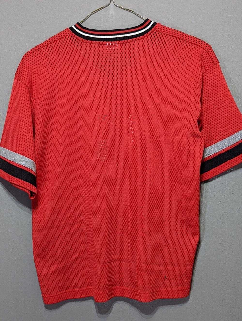 Nike Rare Vintage 90s Nike Global Red Football Je… - image 6