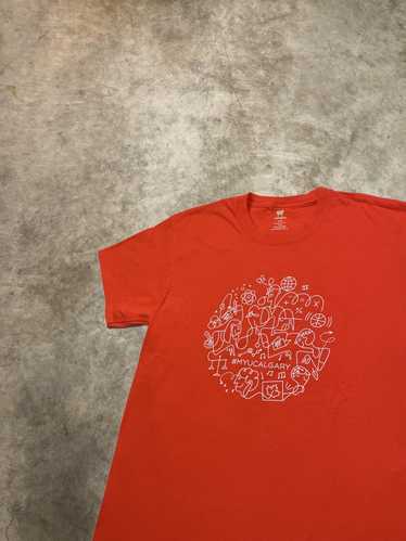 Canada Doodle Drawing Art T-shirt University Tee C