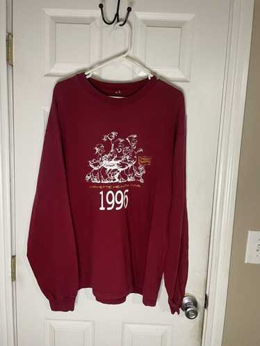 Vintage Vntg 1996 Turkey Run Longsleeve T-Shirt s… - image 1