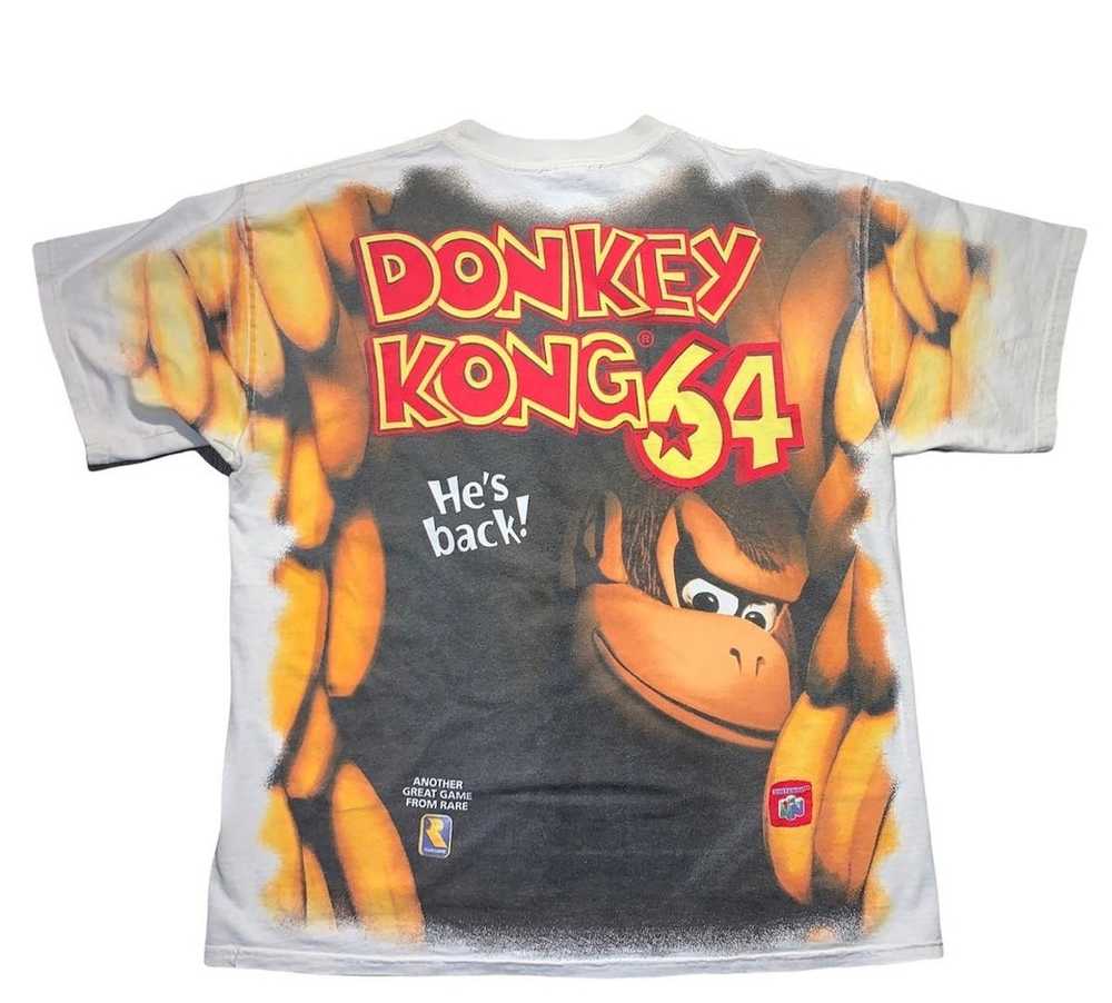 Vintage Donkey Kong promo tee - image 2