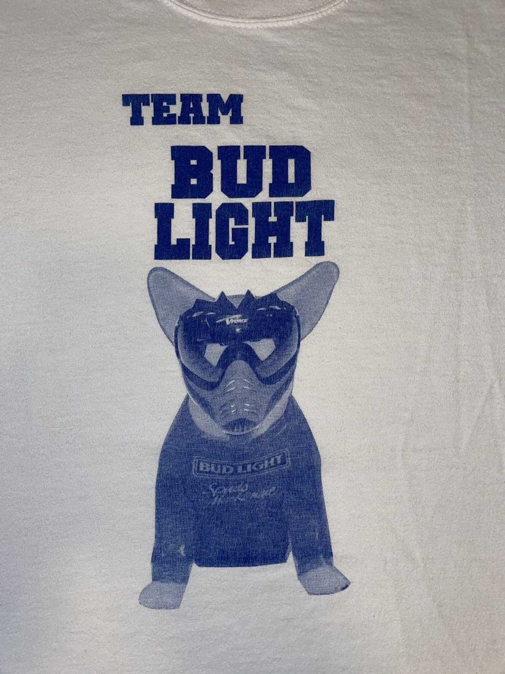 Vintage Y2K Team Bud Light tee - image 3