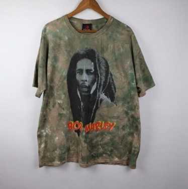 Zion Rootswear Vintage Bob Marley Tie Dye T-Shirt - image 1