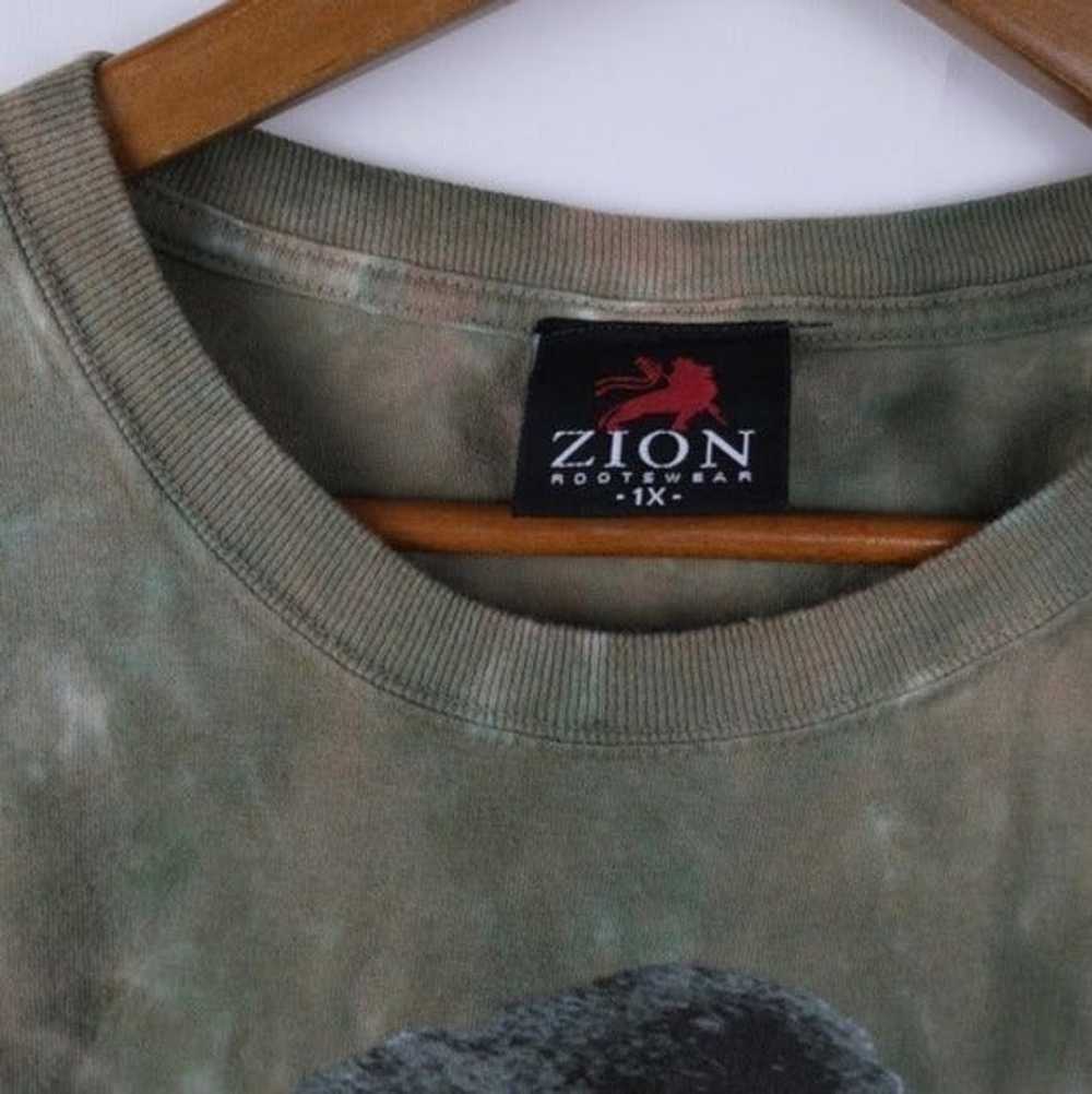 Zion Rootswear Vintage Bob Marley Tie Dye T-Shirt - image 2