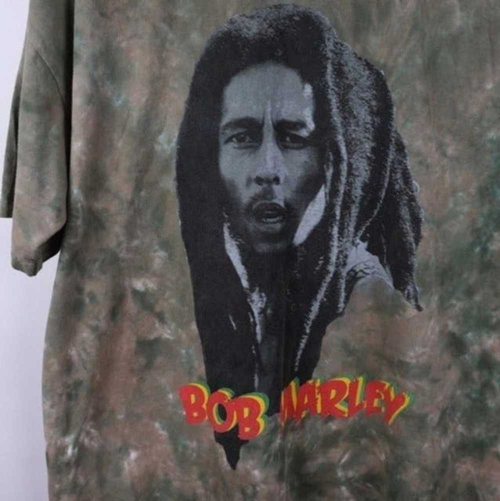 Zion Rootswear Vintage Bob Marley Tie Dye T-Shirt - image 3