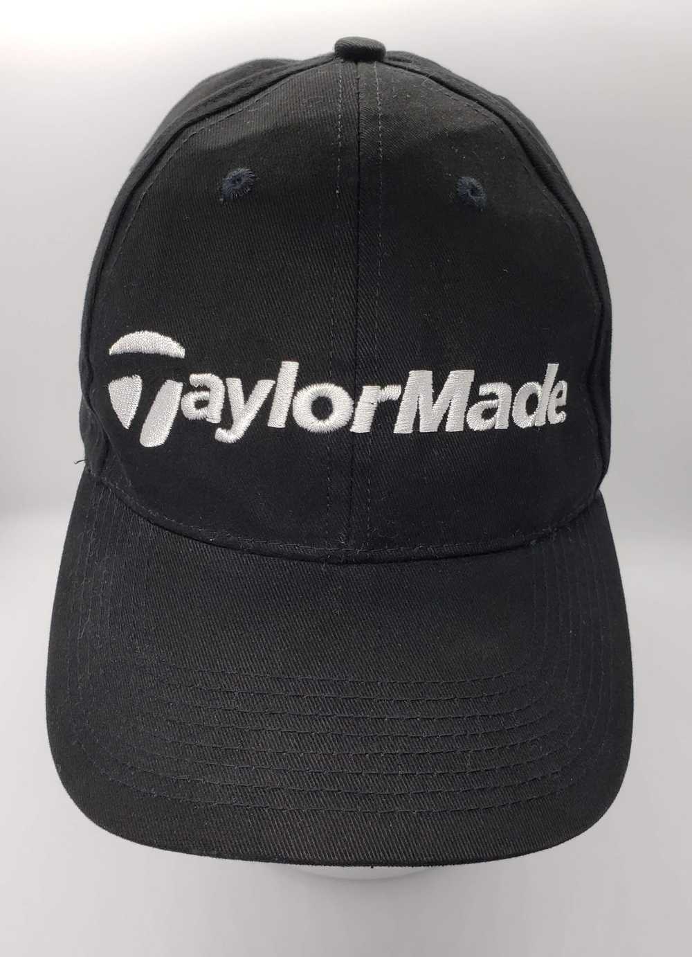 Tailor Made TaylorMade Golf Cap Black Cotton Hat … - image 1