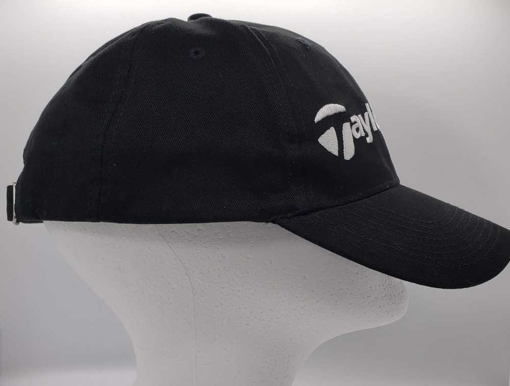 Tailor Made TaylorMade Golf Cap Black Cotton Hat … - image 2