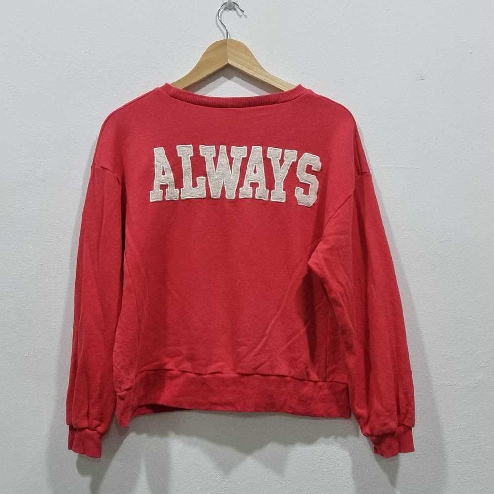 Japanese Brand × Other × Streetwear Red sweatshir… - image 1