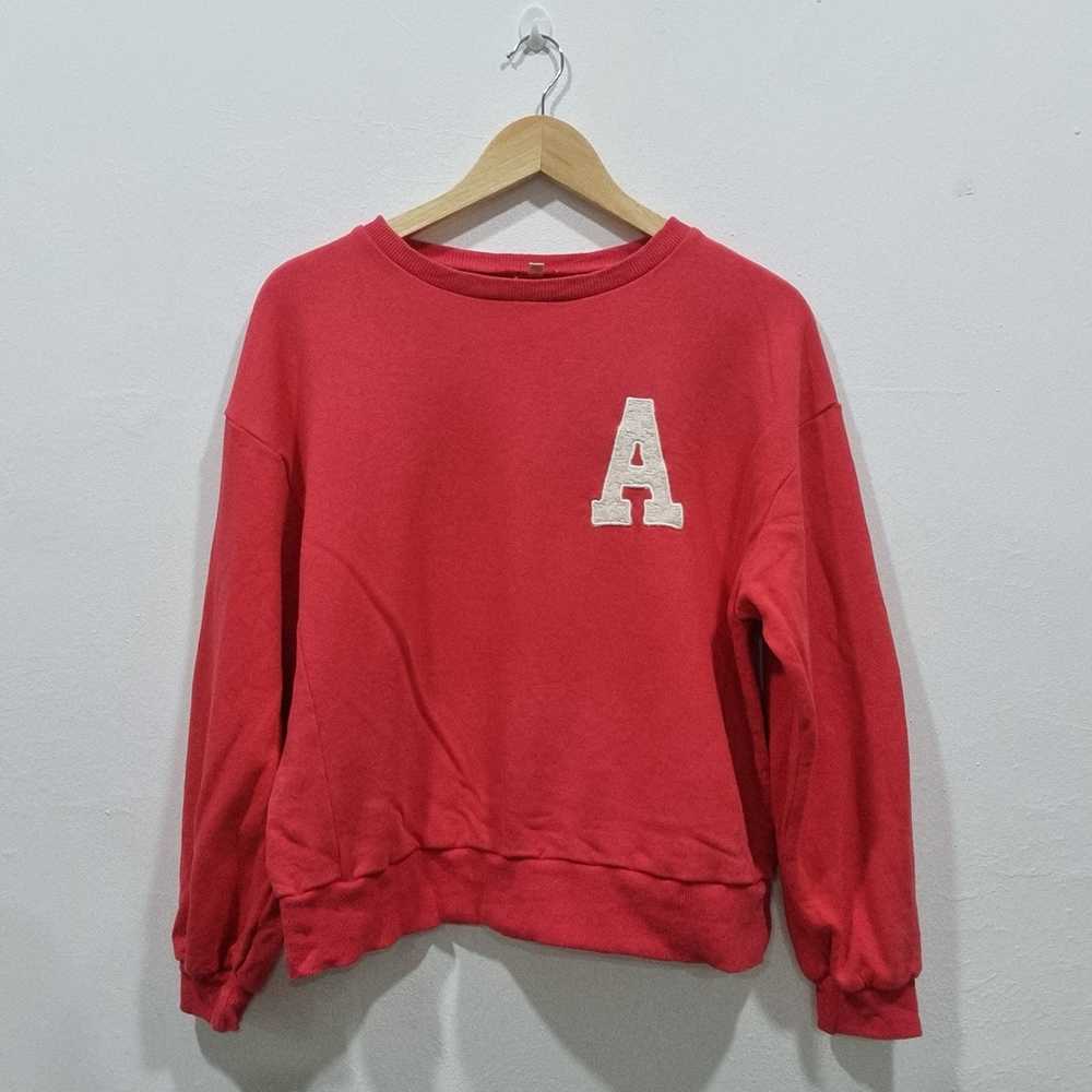 Japanese Brand × Other × Streetwear Red sweatshir… - image 2