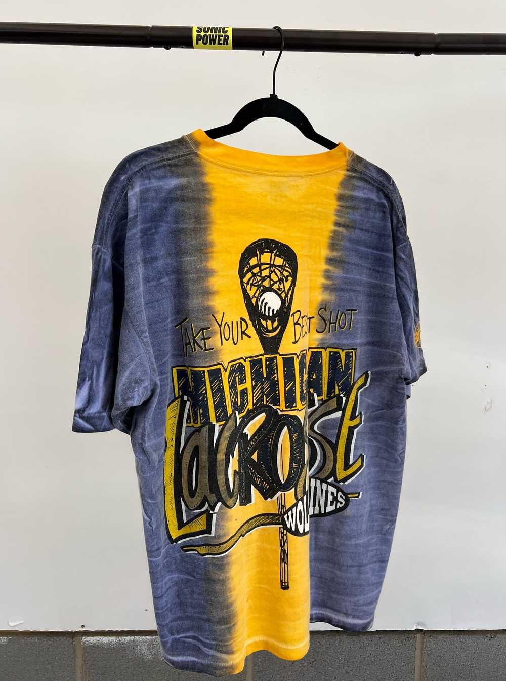 Ncaa × Vintage #LAXBRO Michigan Tie Dye - image 2