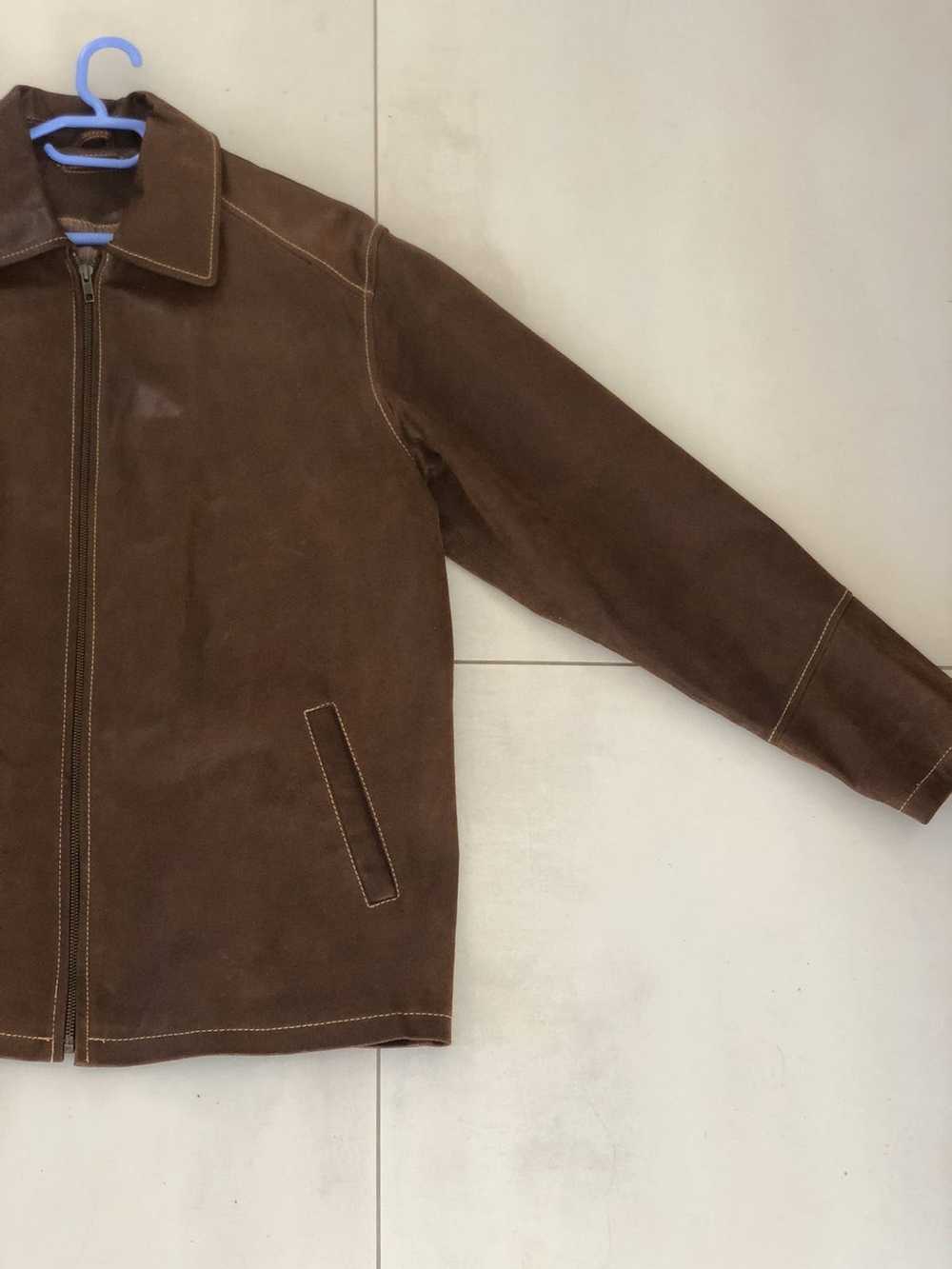 Vintage Brown vintage leathers jacket in amazing … - image 5