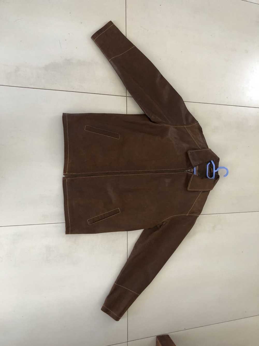 Vintage Brown vintage leathers jacket in amazing … - image 6