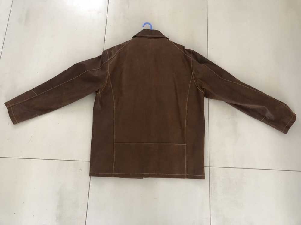 Vintage Brown vintage leathers jacket in amazing … - image 7