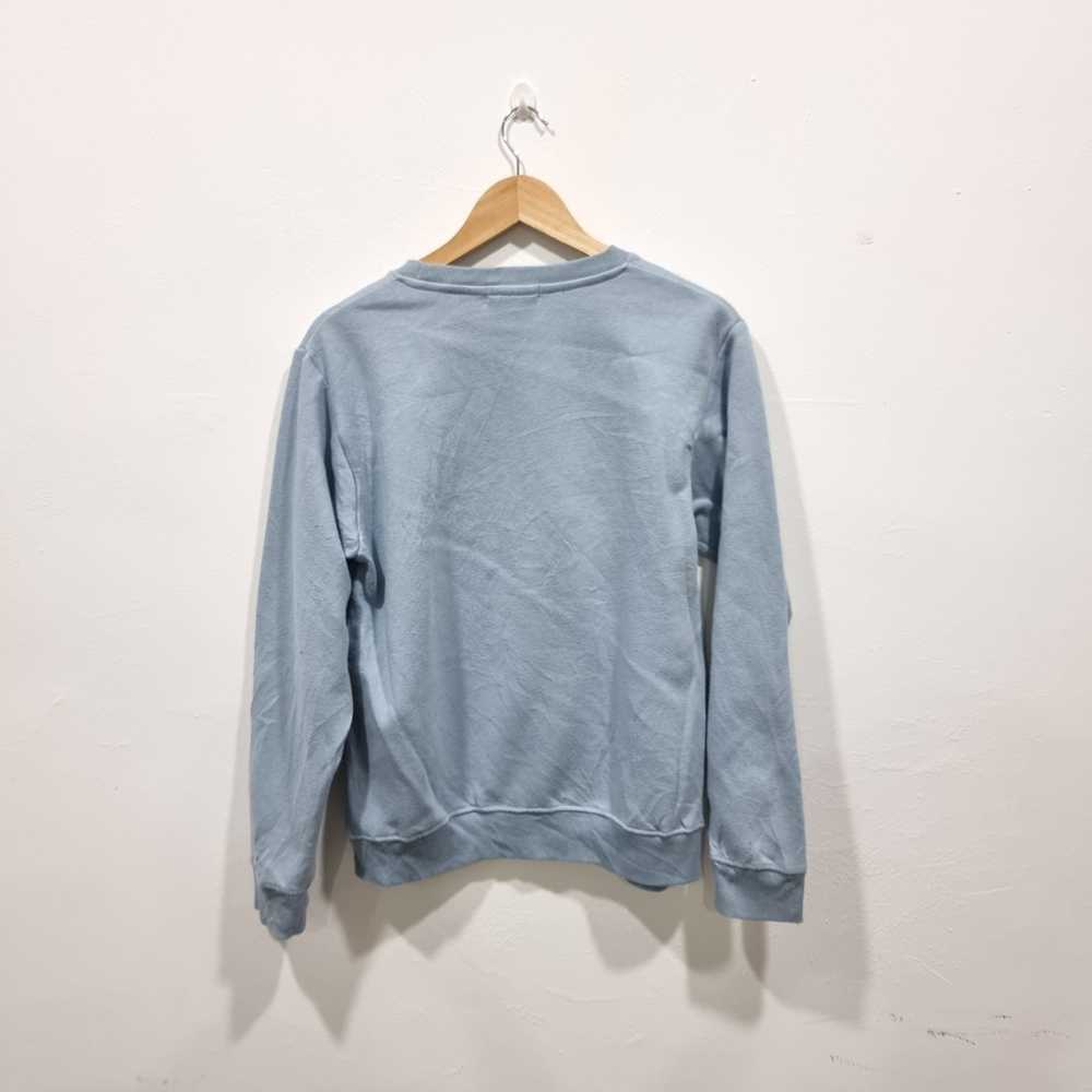 Japanese Brand Baggy sea blue sweatshirt cartoon … - image 2