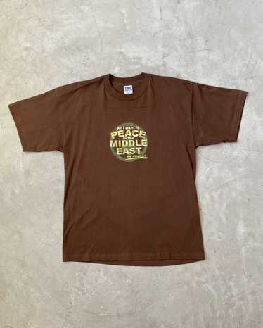 Vintage 00s Peace in the Middle East.. Tee