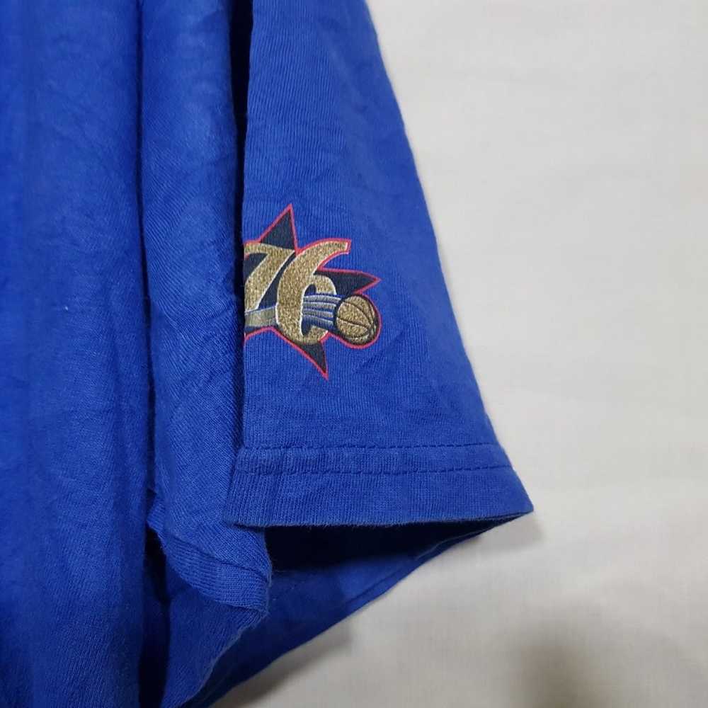 NBA × Vintage Vintage 90's NIKE Philadelphia 76er… - image 4