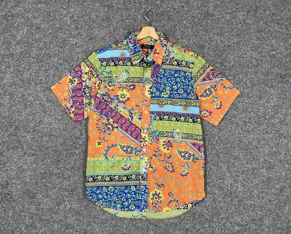 Polo Ralph Lauren Polo RL multicolor Patterned sh… - image 2