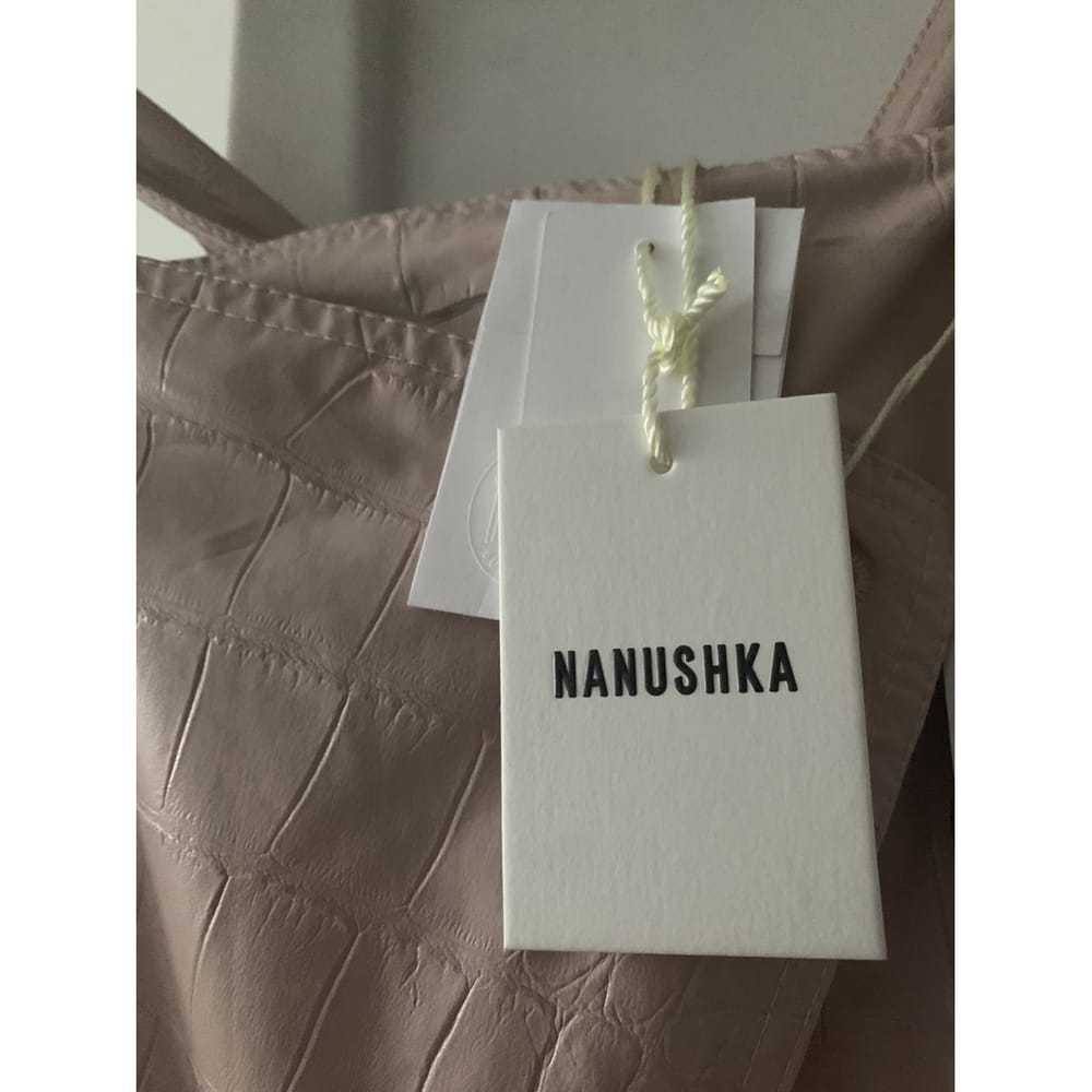 Nanushka Vegan leather mid-length dress - image 4