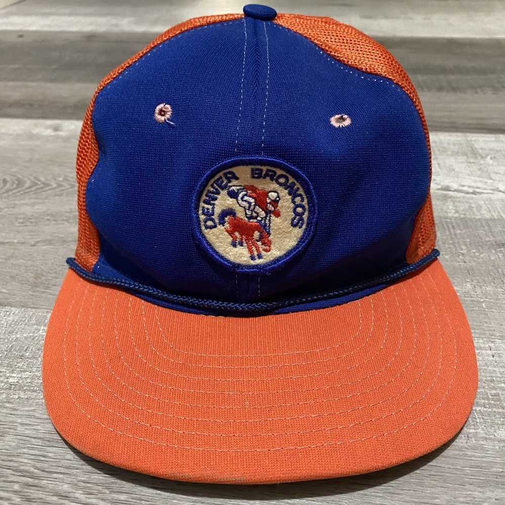 Denver Broncos The Wave Vintage 90's Snapback Cap Hat - NWT – thecapwizard