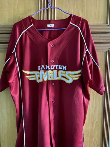 Japan NPB Baseball Majestic Tohoku Rakuten Eagles 2021 Jersey Grey