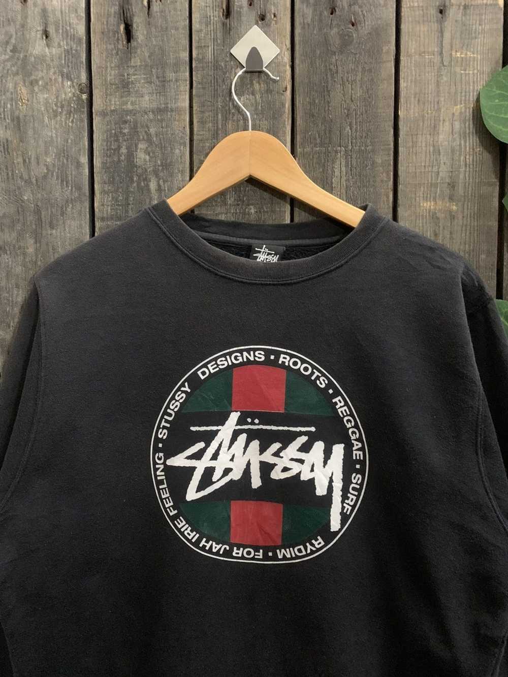 Stussy × Vintage Vintage Stussy Reggae Sweatshirt… - image 2