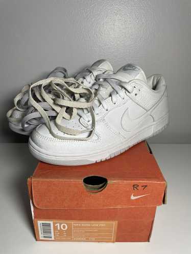 Nike Dunk Low Pro B White | White-Neutral Grey