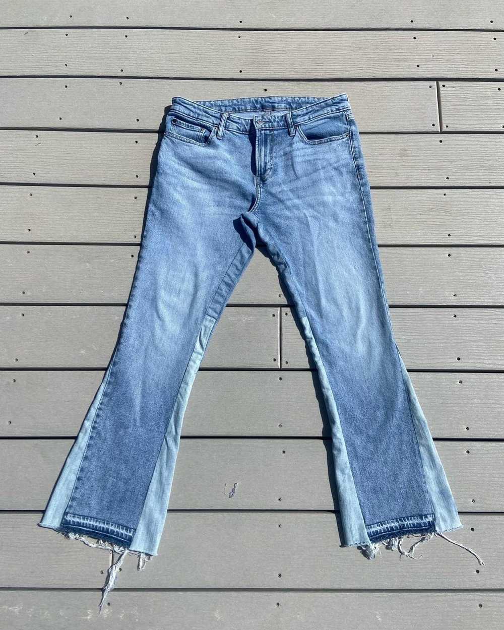 Custom × Streetwear × Vintage MDRN ART Flare Jeans - image 4