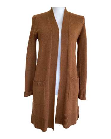 Theory Brown Cashmere Long Cardigan, P