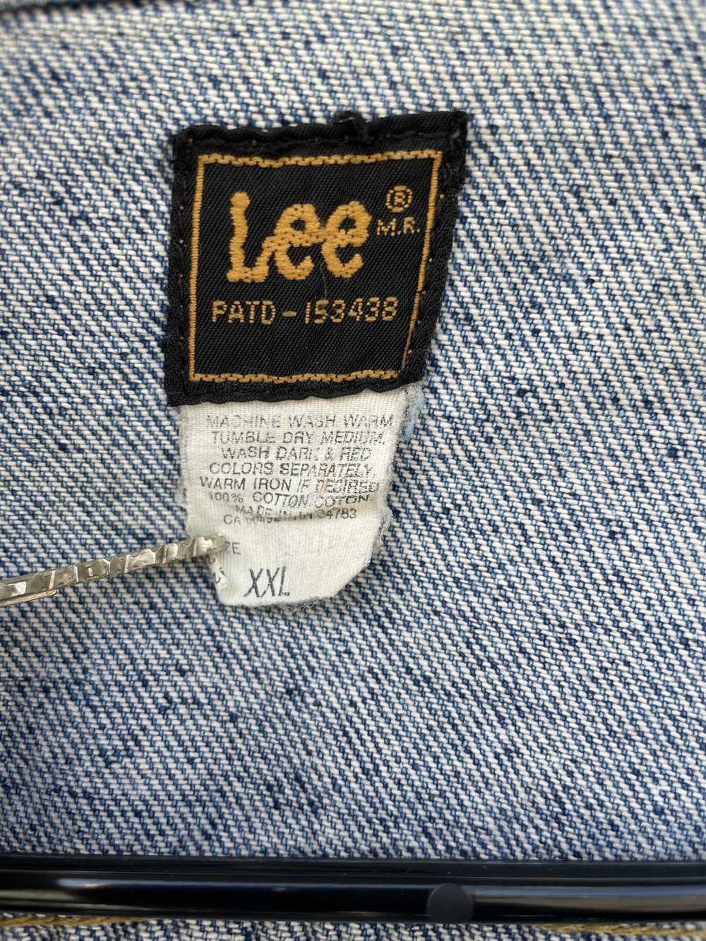 Lee VTG 70s Lee Riders Patd-153438 Denim Jean Jac… - image 4