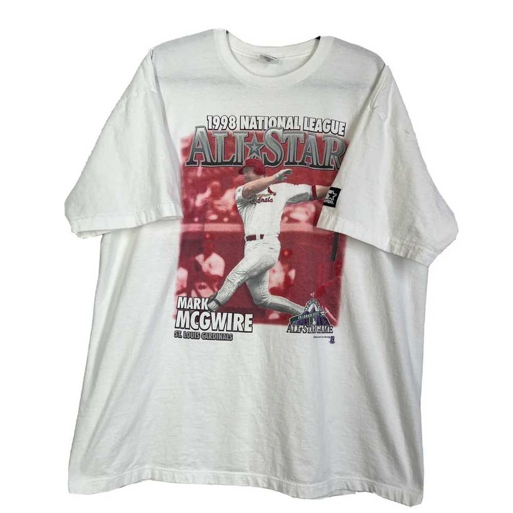 Vintage Vintage Mark Mcgwire All Star Shirt Size … - image 1