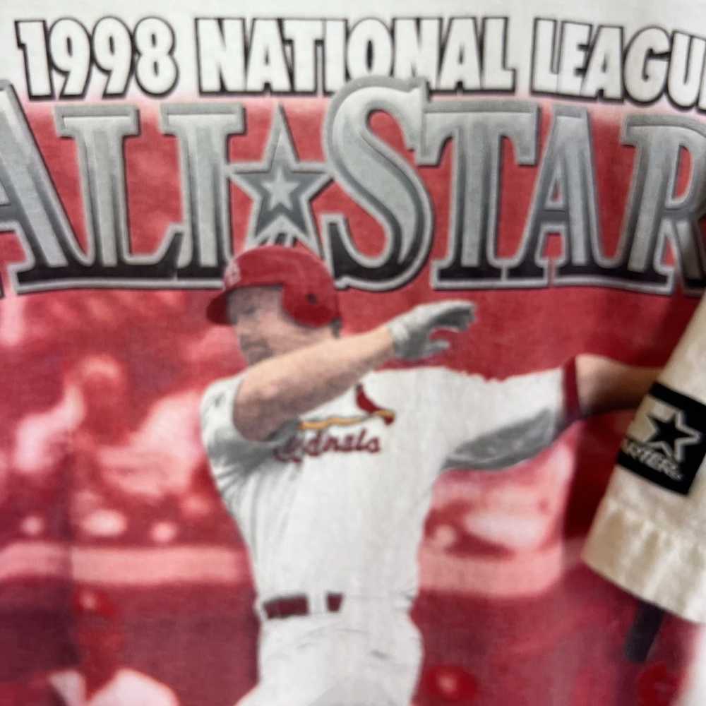 Vintage Vintage Mark Mcgwire All Star Shirt Size … - image 3