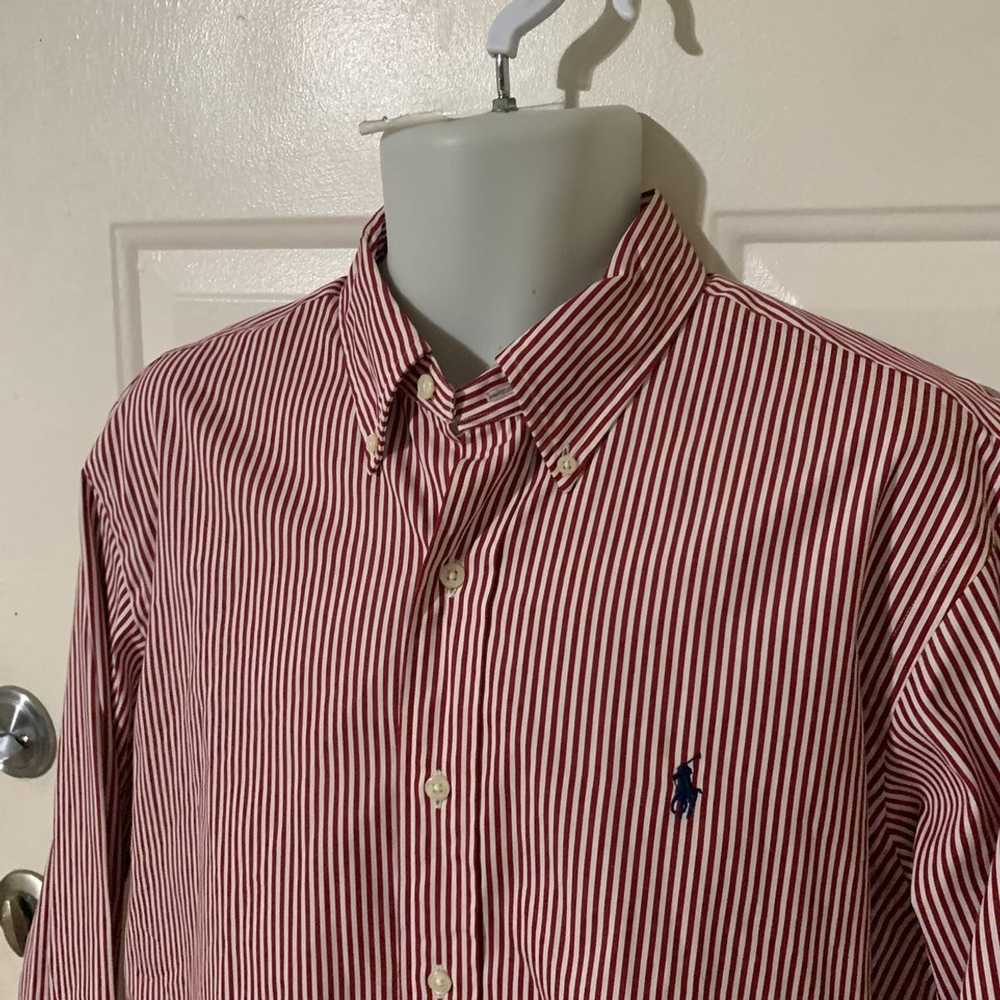 Ralph Lauren Candy Cane Striped Button down shirt… - image 8