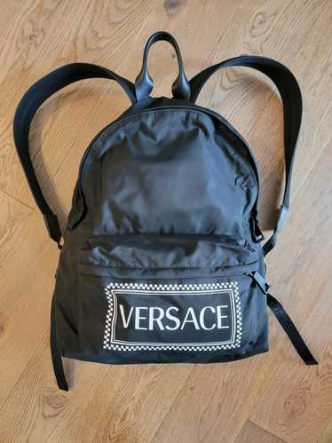 Versace Versace Nylon Logo Backpack - image 1