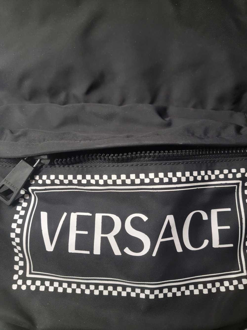 Versace Versace Nylon Logo Backpack - image 6