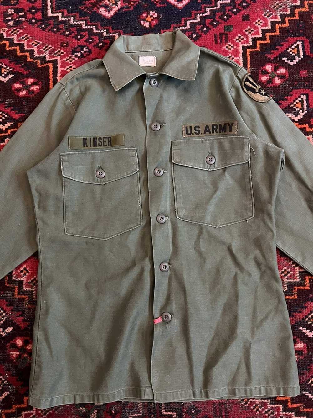 Made In Usa × Military × Vintage Vintage og107 sh… - image 2