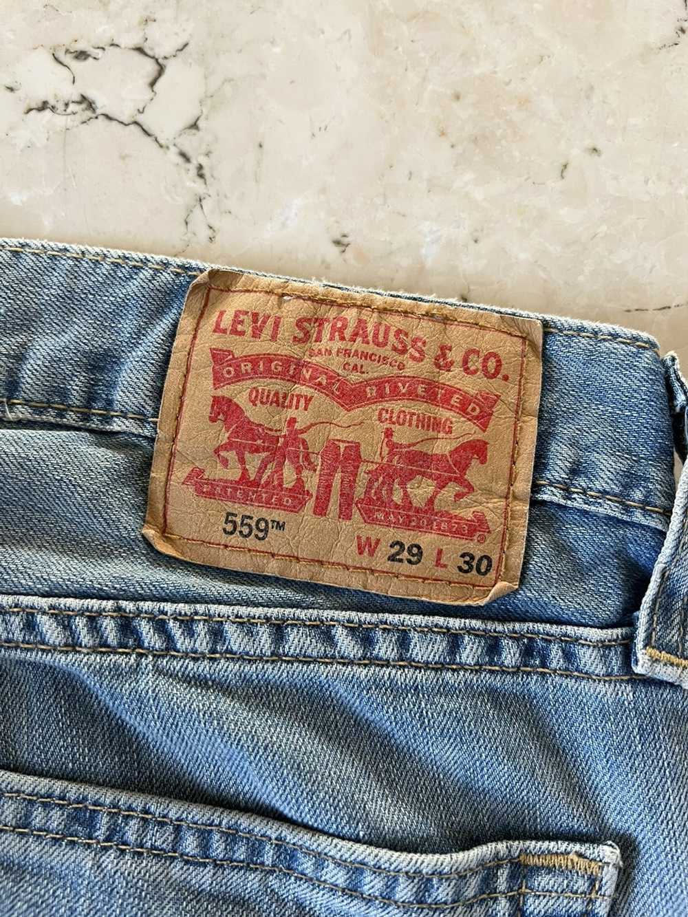 Levi's × Vintage vintage levis 559 jeans - image 3