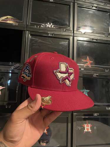 Brick Red Houston Astros Pink Bottom 1968 All Star Game Side Patch New –  Exclusive Fitted Inc.