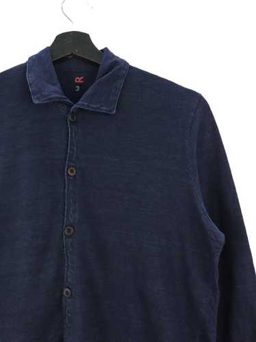 45rpm × Indigo 45rpm Indigo Button Up Shirt