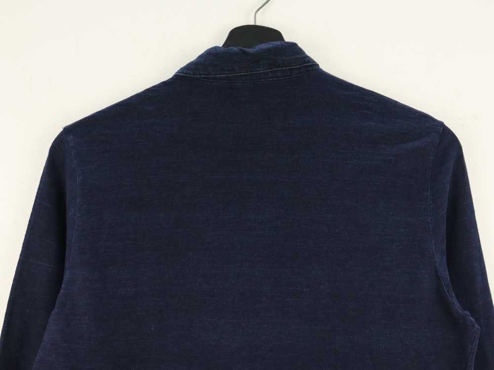 45rpm × Indigo 45rpm Indigo Button Up Shirt - image 7
