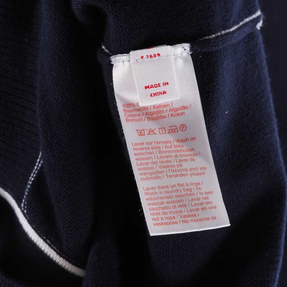 Designer × Lacoste Lacoste Navy Blue Cotton Knit … - image 5