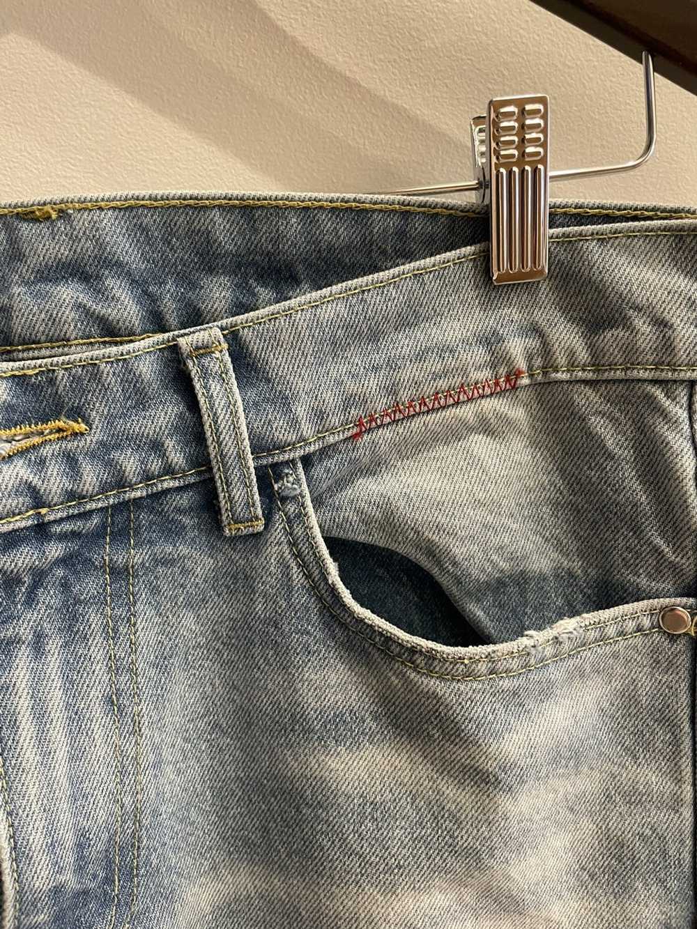 Vintage Vintage Reconstructed Flare Jeans - image 3