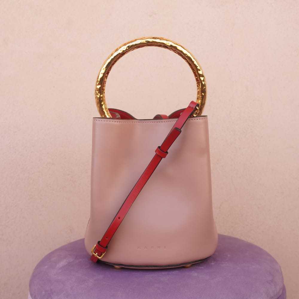 Marni Pannier leather crossbody bag - image 7