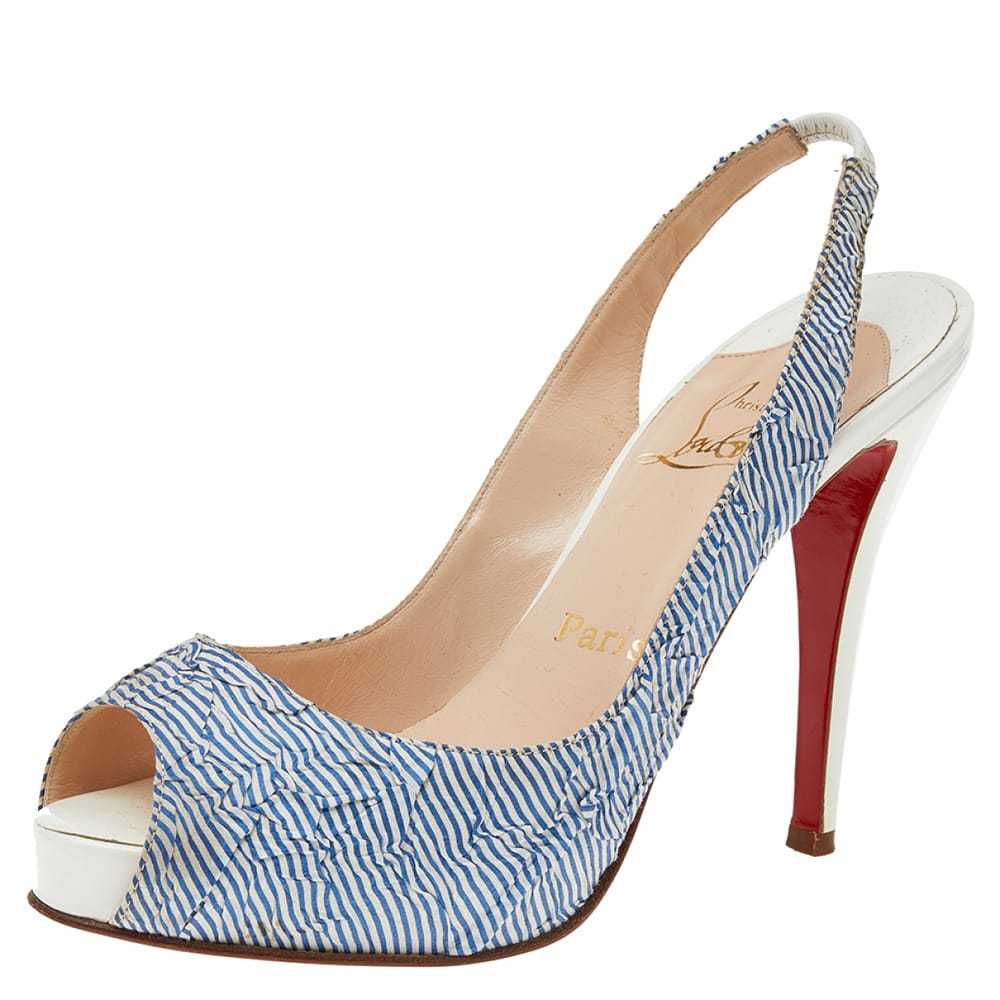 Christian Louboutin Cloth sandal - image 1