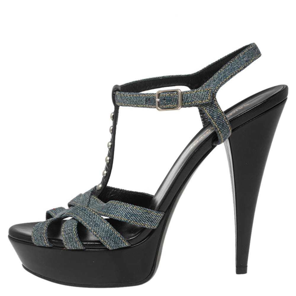 Saint Laurent Cloth sandal - image 2