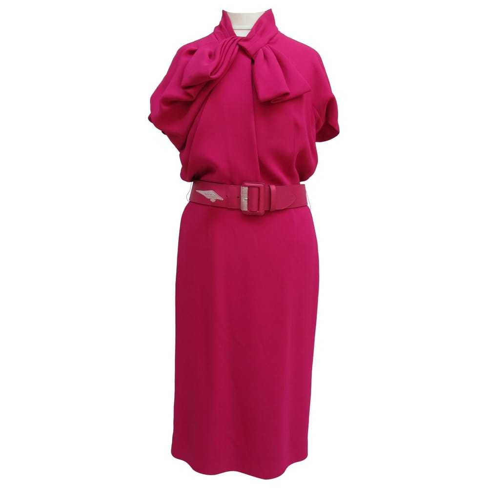 Dior Silk mid-length dress - image 1