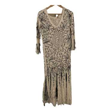 John Galliano Silk mid-length dress