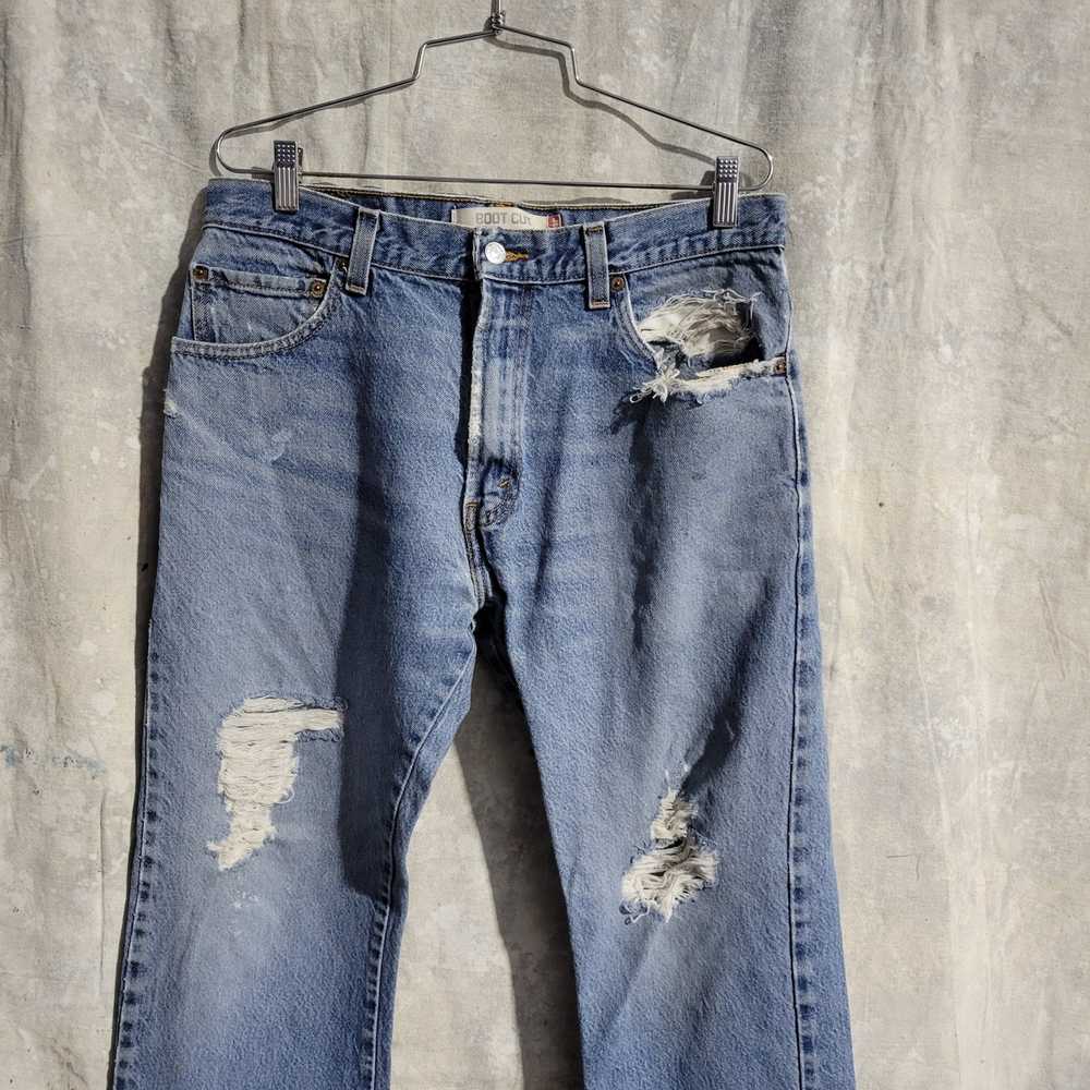 Levi's Levi's Jeans 517 Bootcut 34x34 Distressed - image 2