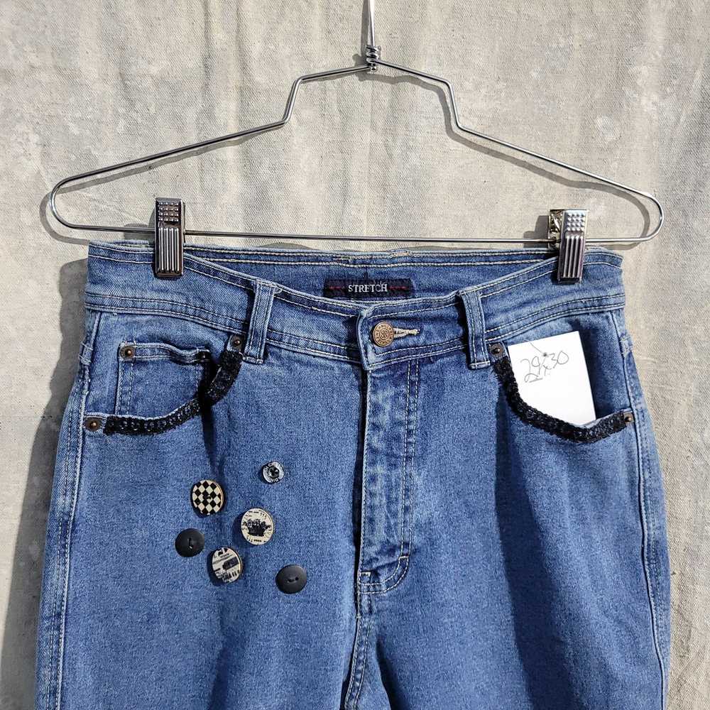 Bill Blass Vintage 80's 90's Bill Blass Jeans 29x… - image 4