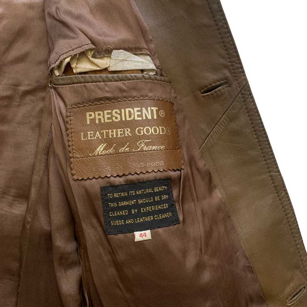 Leather Jacket × Streetwear × Vintage Vintage 198… - image 3