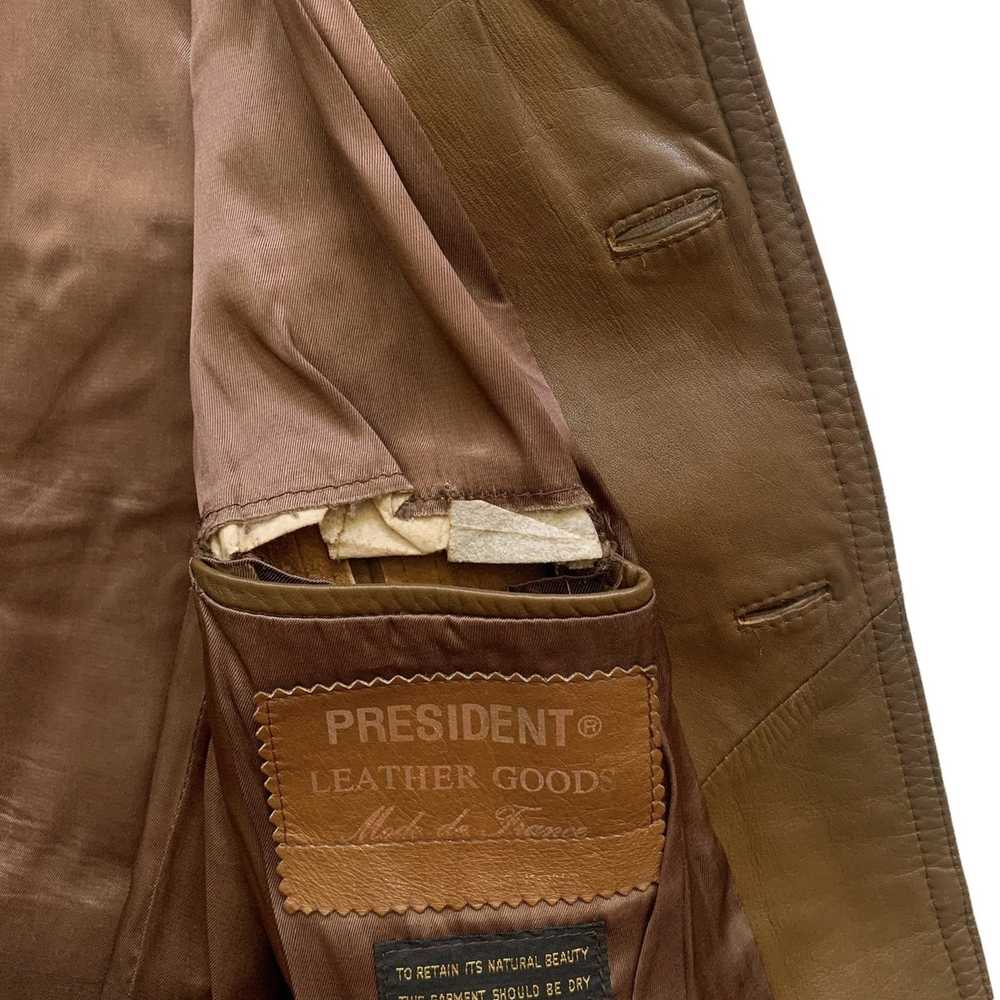 Leather Jacket × Streetwear × Vintage Vintage 198… - image 4