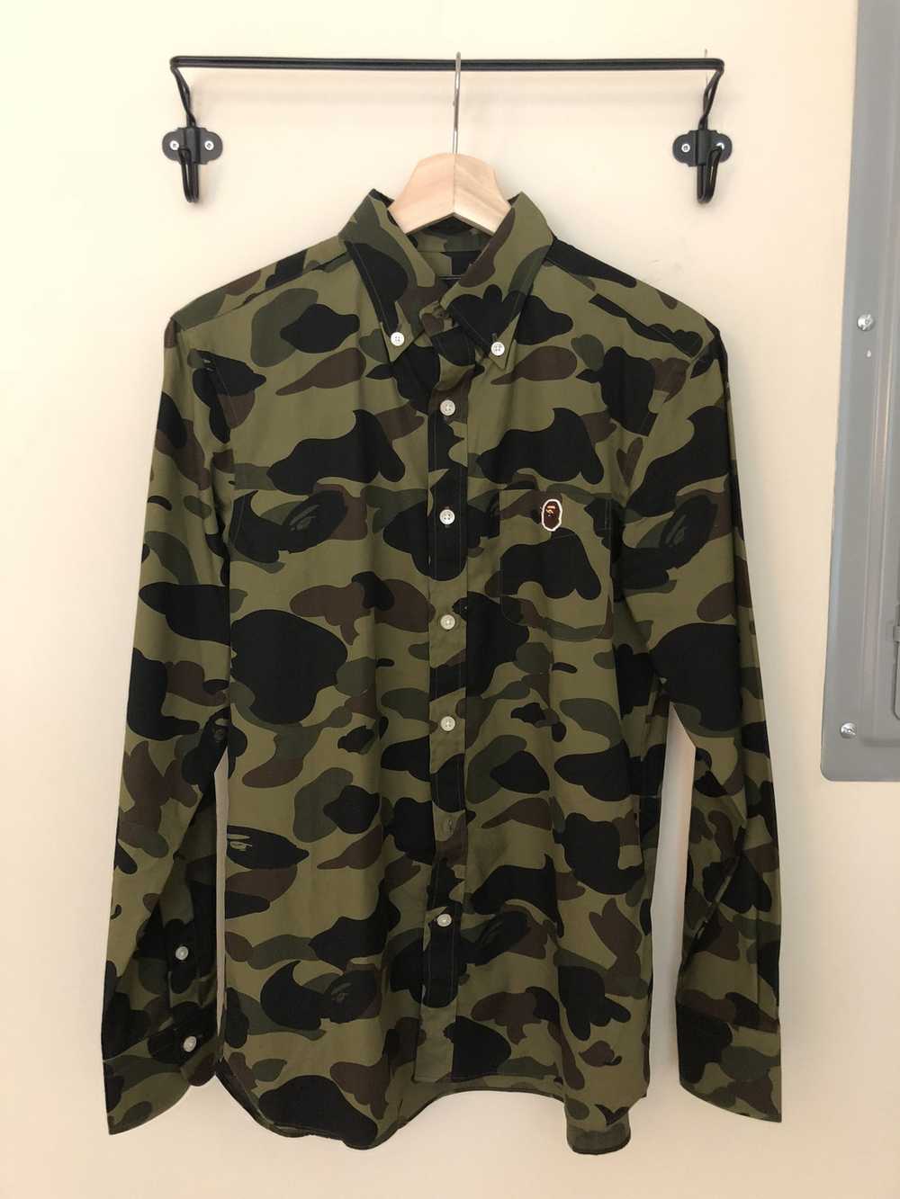 Bape BAPE BUTTON DOWN 1ST CAMO SHIRT - image 1